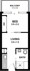 29/589-591 Glenferrie Road, Hawthorn, Vic 3122-Floorplan