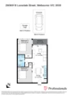 2906/618 Lonsdale Street, Melbourne, Vic 3000-Floorplan