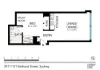 2911/101 Bathurst Street, Sydney, NSW 2000-Floorplan