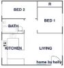 3/11 Tryon Street, Hackett, ACT 2602-Floorplan