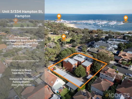 3/334 Hampton Street, Hampton, Vic 3188