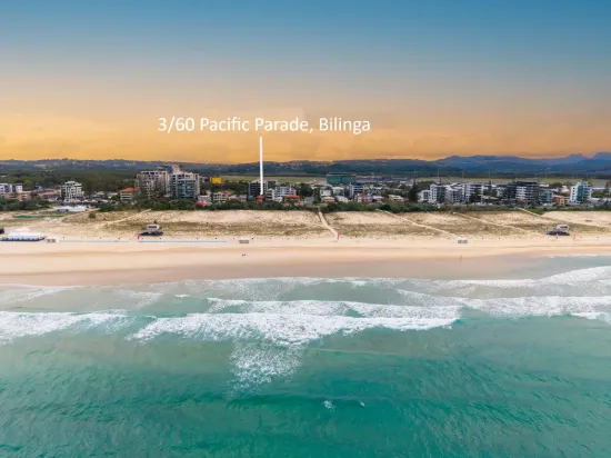 3/60 Pacific Parade, Bilinga, Qld 4225