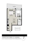 3002/500 Pacific Highway, St Leonards, NSW 2065-Floorplan