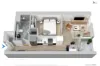 3013/80 A'beckett Street, Melbourne, Vic 3000-Floorplan