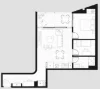 303/45 Dudley Street, West Melbourne, Vic 3003-Floorplan