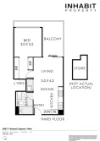 304/11 Barrack Square, Perth, WA 6000-Floorplan