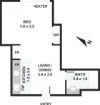 304/182 Collins Street, Melbourne, Vic 3000-Floorplan