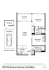 305/16B Evans Avenue, Eastlakes, NSW 2018-Floorplan
