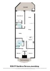306/17 Davidson Terrace, Joondalup, WA 6027-Floorplan