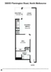 306/93 Flemington Road, North Melbourne, Vic 3051-Floorplan