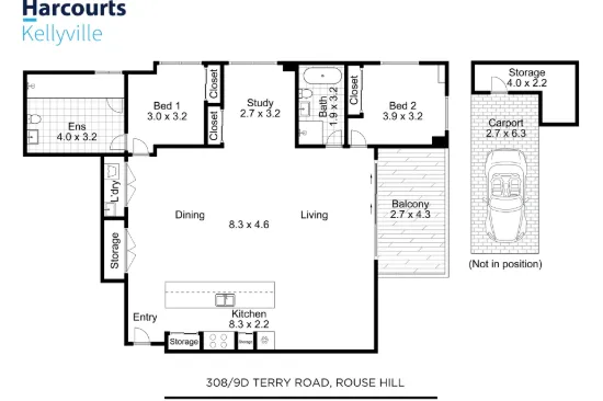 308/9D Terry Road, Rouse Hill, NSW 2155-Image