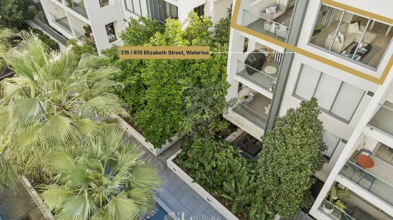 315/810 Elizabeth Street, Waterloo, NSW 2017-Image