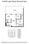316/408 Lygon Street, Brunswick East, Vic 3057-Floorplan