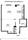 32/140 Flinders Street, Melbourne, Vic 3000-Floorplan