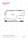 3204/639 Lonsdale Street, Melbourne, Vic 3000-Floorplan