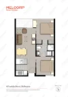 3206/8 Franklin Street, Melbourne, Vic 3000-Floorplan