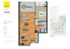 3303/42 Laver Drive, Robina, Qld 4226-Floorplan