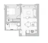 3403/90  Queens Bridge Street, Southbank, Vic 3006-Floorplan