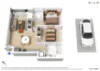 3404/60 Kavanagh Street, Southbank, Vic 3006-Floorplan