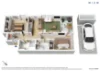 3405/63 Haig Street, Southbank, Vic 3006-Floorplan