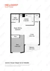3410/9 Power Street, Southbank, Vic 3006-Floorplan