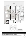 3603/500  Pacific Highway, St Leonards, NSW 2065-Floorplan