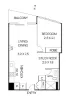 3609/628 Flinders Street, Docklands, Vic 3008-Floorplan