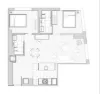 3804/160 Victoria Street, Carlton, Vic 3053-Floorplan