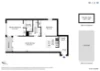 3806/241 City Road, Southbank, Vic 3006-Floorplan