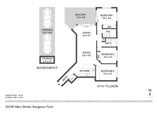 39/161 Main Street, Kangaroo Point, Qld 4169-Image