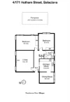 4/171 Hotham Street, Balaclava, Vic 3183-Floorplan