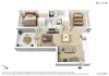 401/41 Bank Street, South Melbourne, Vic 3205-Floorplan