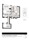 401/563 Pacific Highway, St Leonards, NSW 2065-Floorplan