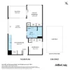401/64 Macaulay Road, North Melbourne, Vic 3051-Floorplan