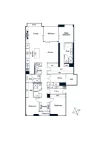 403/380 Albert Street, East Melbourne, Vic 3002-Floorplan