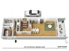 405/1-5 Euston Walk, Mawson Lakes, SA 5095-Floorplan