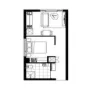 405/81 Cemetery Road East, Carlton, Vic 3053-Floorplan