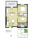406/22 Ifould Street, Adelaide, SA 5000-Floorplan