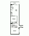 410/16 Liverpool Street, Melbourne, Vic 3000-Floorplan