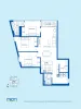 4107/81 City Road, Southbank, Vic 3006-Floorplan
