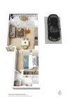 411/8 Garden Street, South Yarra, Vic 3141-Floorplan