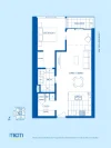 4202/81 City Road, Southbank, Vic 3006-Floorplan