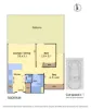 423/70 Batesford Road, Chadstone, Vic 3148-Floorplan