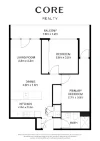 426/555 St Kilda Road, Melbourne, Vic 3004-Floorplan