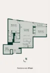 4308/160 Victoria Street, Carlton, Vic 3053-Floorplan