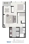4312/500 Elizabeth Street, Melbourne, Vic 3000-Floorplan