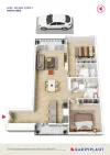 44/801 Bourke Street, Docklands, Vic 3008-Floorplan