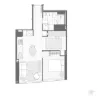 4407/157 A'Beckett Street, Melbourne, Vic 3000-Floorplan