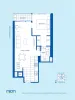 4409/81 City Road, Southbank, Vic 3006-Floorplan