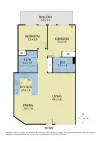 445/111 Punt Road, Windsor, Vic 3181-Floorplan
